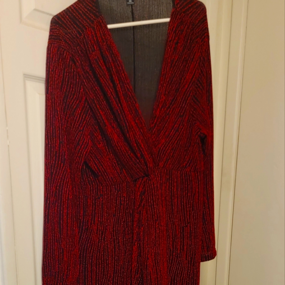 Formal red dress